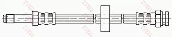 TRW PRZEWÓD HAMULCOWY PHB359 