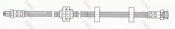 TRW PRZEWÓD HAMULCOWY PHB409 