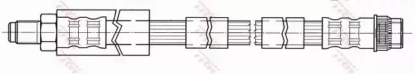 TRW PRZEWÓD HAMULCOWY PHB431 