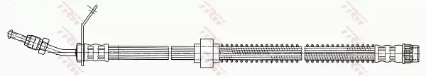 TRW PRZEWÓD HAMULCOWY PHB539 