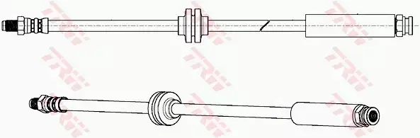 TRW PRZEWÓD HAMULCOWY PHB637 