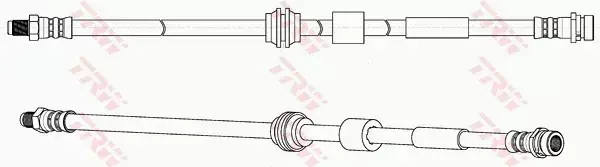 TRW PRZEWÓD HAMULCOWY ELASTYCZNY PRZÓD KUGA I 