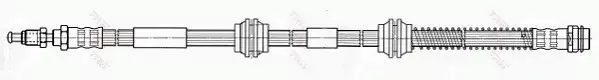 TRW PRZEWÓD HAMULCOWY PHD558 
