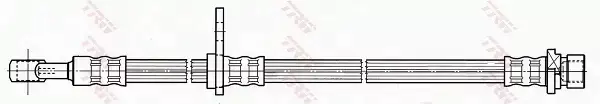 TRW PRZEWÓD HAMULCOWY PHD582 