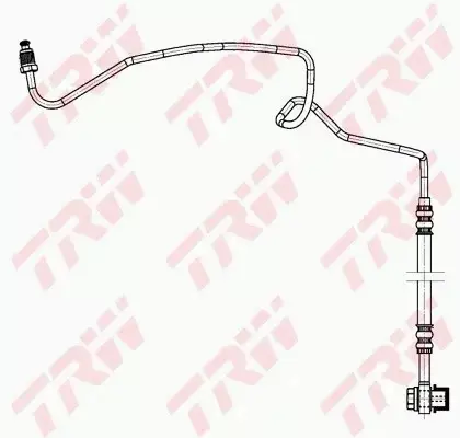 TRW PRZEWÓD HAMULCOWY ELASTYCZNY TYŁ TOLEDO IV (KG3) 