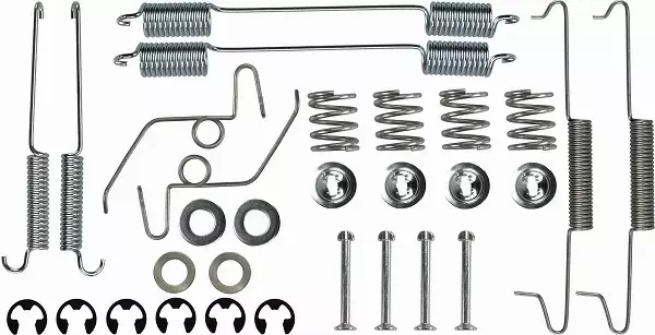 TRW ZESTAW DODATKÓW, SZCZĘKI HAMULCOWE TYŁ SFK112 