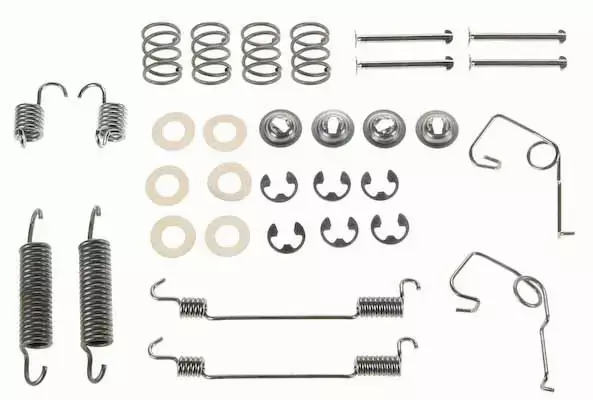 TRW ZESTAW DODATKÓW, SZCZĘKI HAMULCOWE TYŁ SFK209 