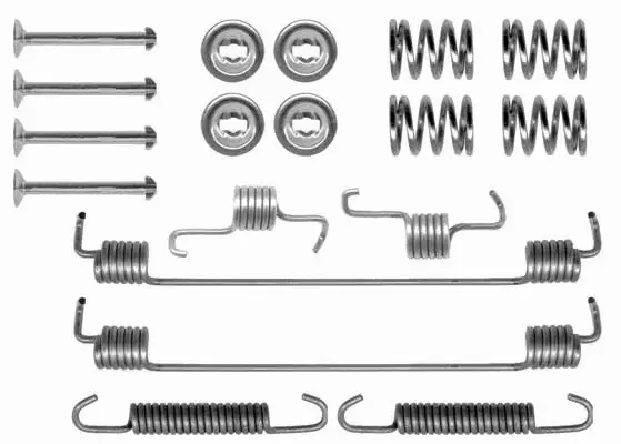 TRW ZESTAW DODATKÓW, SZCZĘKI HAMULCOWE TYŁ SFK343 
