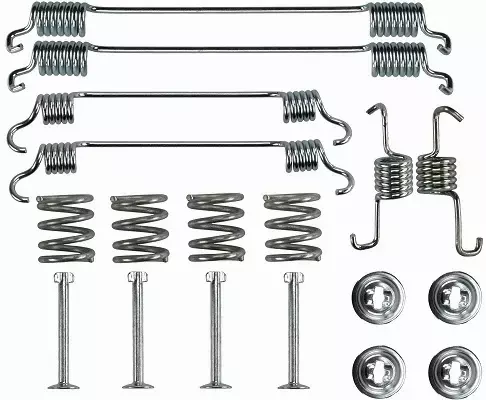 TRW ZESTAW DODATKÓW, SZCZĘKI HAMULCOWE TYŁ SFK449 