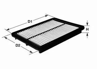 CLEAN FILTERS FILTR POWIETRZA MA3259 