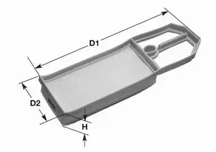 CLEAN FILTERS FILTR POWIETRZA MA3114 