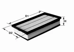 CLEAN FILTERS FILTR POWIETRZA MA3170 