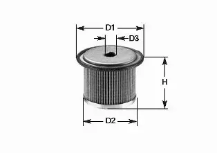 CLEAN FILTERS FILTR PALIWA MG 096 