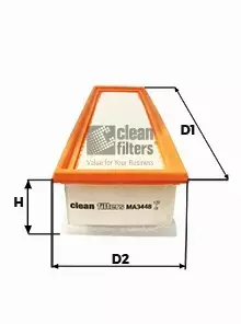 CLEAN FILTERS FILTR POWIETRZA MA3448 