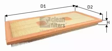 CLEAN FILTERS FILTR POWIETRZA MA3481 