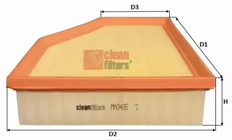 CLEAN FILTERS FILTR POWIETRZA MA3485 