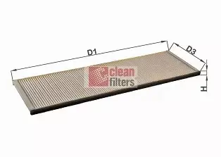 CLEAN FILTERS FILTR KABINOWY NC2362 