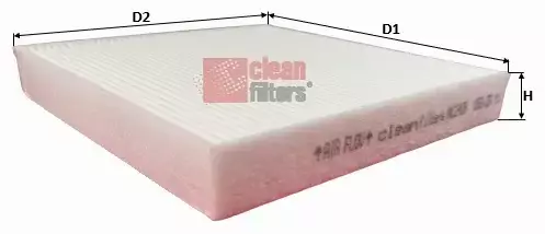 CLEAN FILTERS FILTR KABINOWY NC2408 