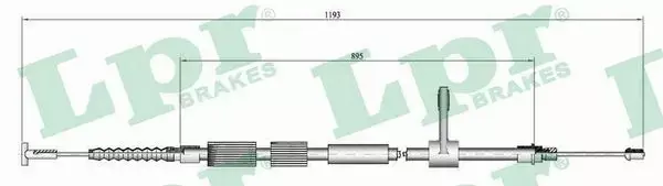 LPR LINKA HAMULCOWA C0016B 