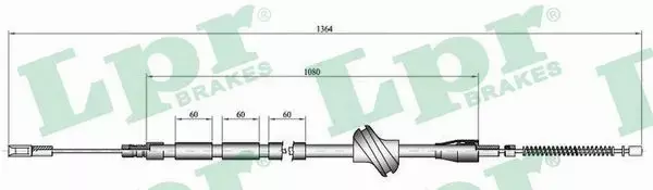 LPR LINKA HAMULCOWA C0042B 