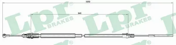 LPR LINKA HAMULCOWA C0130B 