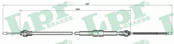 LPR LINKA HAMULCOWA C0136B 