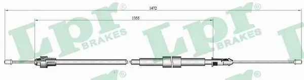 LPR LINKA HAMULCOWA C0139B 