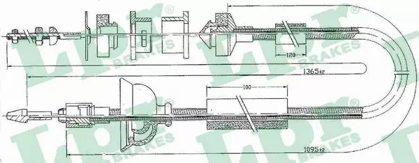 LPR LINKA SPRZĘGŁA C0170C 