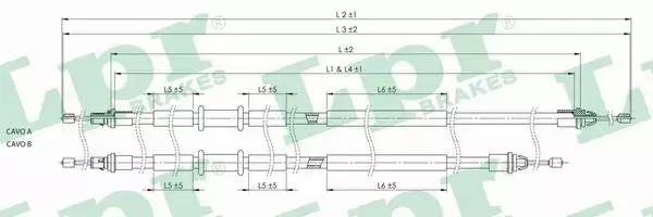 LPR LINKA HAMULCOWA C0249B 