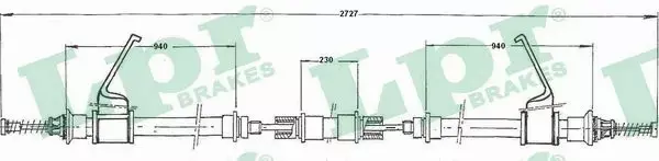 LPR LINKA HAMULCOWA C0299B 