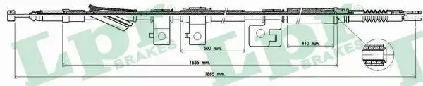 LPR LINKA HAMULCOWA C0310B 