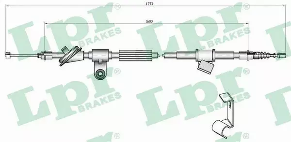 LPR LINKA HAMULCOWA C0347B 