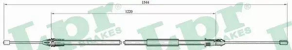 LPR LINKA HAMULCOWA C0404B 