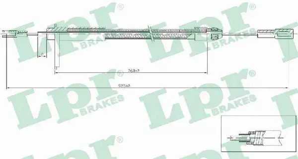 LPR LINKA HAMULCOWA C0441B 