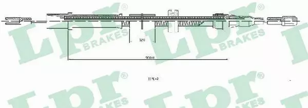 LPR LINKA HAMULCOWA C0455B 