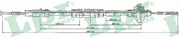 LPR LINKA SPRZĘGŁA C0459C 