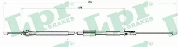 LPR LINKA HAMULCOWA C0465B 