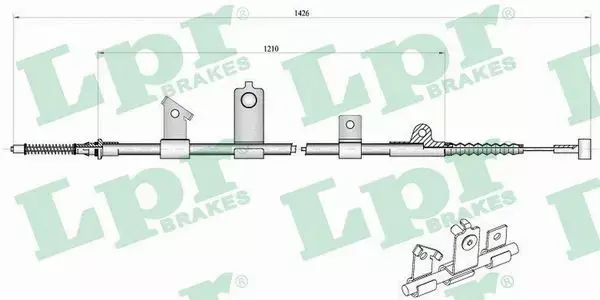 LPR LINKA HAMULCOWA C0488B 