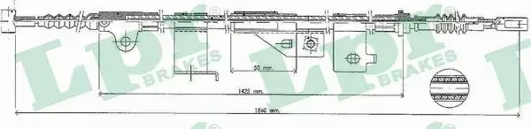 LPR LINKA HAMULCOWA C0499B 