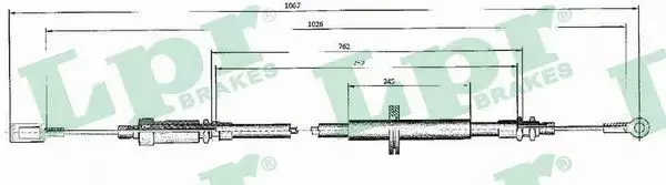 LPR LINKA HAMULCOWA C0524B 