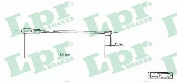 LPR LINKA HAMULCOWA C0578B 