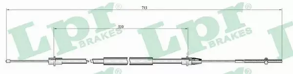 LPR LINKA HAMULCOWA C0638B 