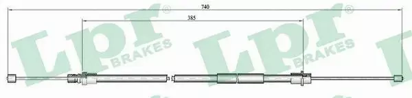 LPR LINKA HAMULCOWA C0649B 