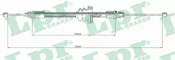 LPR LINKA HAMULCOWA C0746B 