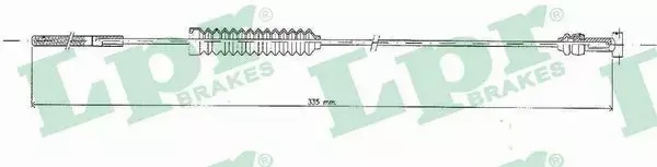 LPR LINKA HAMULCOWA C0850B 