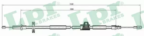 LPR LINKA HAMULCOWA C0923B 