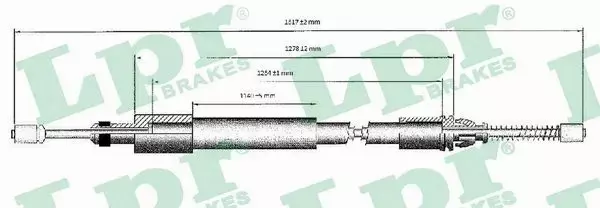 LPR LINKA HAMULCOWA C0975B 