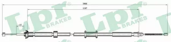 LPR LINKA HAMULCOWA C1024B 