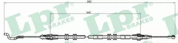 LPR LINKA HAMULCOWA C1038B 