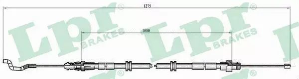 LPR LINKA HAMULCOWA C1039B 